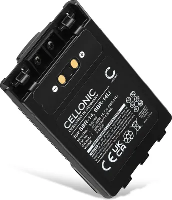 Immagine prodotto di CELLONIC 1x Batteria per Dispositivo radio Compatibile con Yaesu FT-1DR, FT-2DR, FT-3D, SBR-14 – (2000mAh, 3.7V)