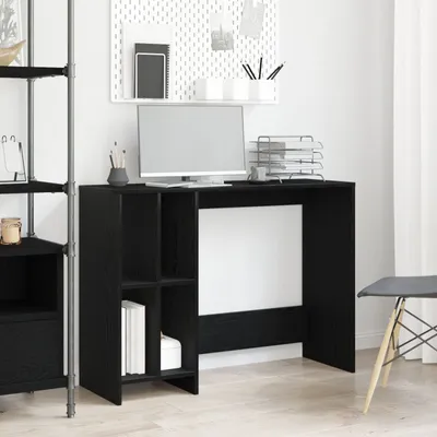 Produktbild von Möbel Schreibtisch in schwarzer Eiche, 102,5 x 35 x 75 cm, aus Holzwerkstoff - Schreibtische 862664
