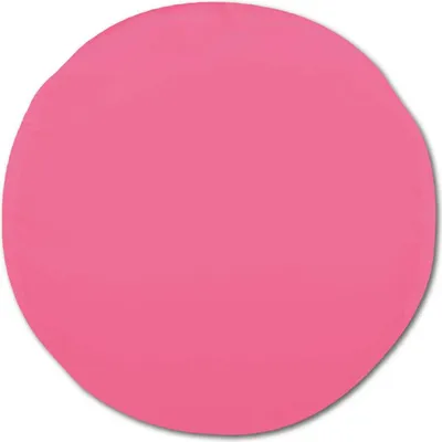 Produktbild von Dekokissenhülle ohne Füllung Pink Ø 50 cm – Kissenhülle Ellen aus Polyester, mit Reißverschluss, waschbar, für Wohn- und Schlafzimmer