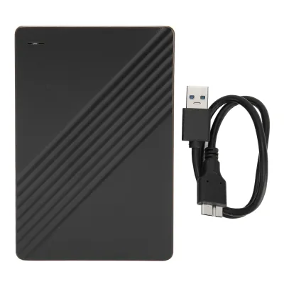 Obrázok produktu pre Externý 2,5-palcový pevný disk s vysokorýchlostným prenosom 5 Gbit/s, rozhranie USB 3.0, prenosný externý pevný disk na kancelárske použitie, 2 TB