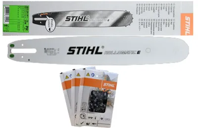 Produktbild von Stihl Schneidgarnitur Führungsschiene 37cm 1,6mm 30030006111 +3xSthl 36520000056 Halbmeißelketten