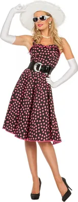 Produktbild von Rock & Roll Kleid Damen Kostüm