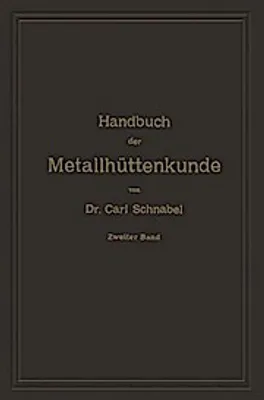 Obrázek produktu pro Handbuch der Metallhüttenkunde