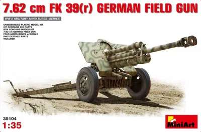 Productafbeelding van MiniArt 1:35 Duitse PaK 39 (r) 7,62 cm F.K.