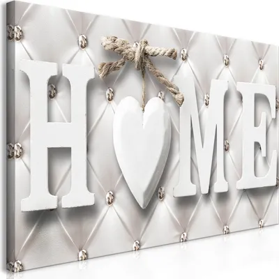 Produktbild von Wandbild Mega XXXL Home 250x125 cm Einteiliger XXL-Format Kunstdruck zur Selbstmontage Leinwandbilder moderne Bilder DIY Wanddekoration Wohnung Deko Haus m-C-0272-ak-e