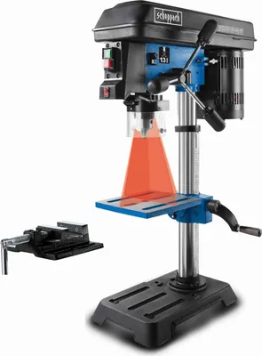 Immagine prodotto di Trapano da banco Scheppach DP16SL | 550W | mandrino 13mm | velocità variabile | laser