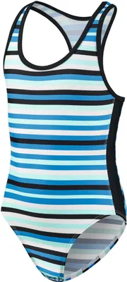 Produktbild von BECO Mädchen Kinder Badeanzug Schwimmanzug Einteiler Größe 164 türkis/schwarz