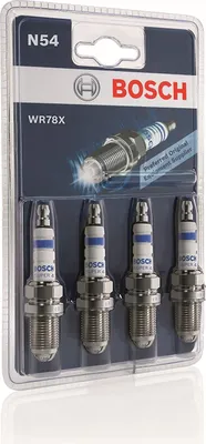 Obrázek produktu pro Originální zapalovací svíčky Bosch Car Set of 4 N54 WR78X