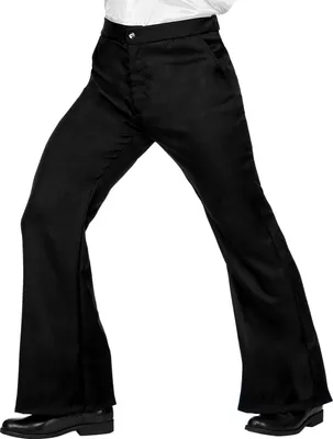 Produktbild von 70er Jahre Kostüm Schlaghose für Herren | Schwarz Größe: XXL