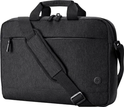 Productafbeelding van HP Prelude Pro, gerecycled, top-inlaadbare notebooktas - 39,6 cm (15,6") - zwart (verpakking met 12) - geschikt voor Elite Mobile Thin Client mt645 G7, Pro Mobile Thin Client mt440 G3, ZBook Fury 16 G10