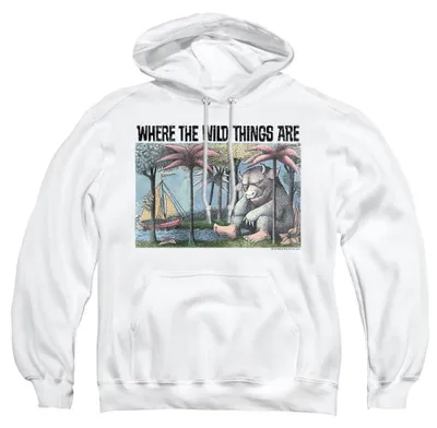 Productafbeelding van Where The Wild Things Are - Hoodie voor heren/dames, uni model, TV40536 (maat M) (wit)