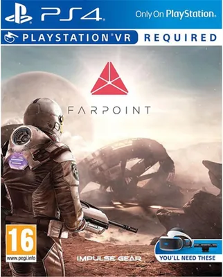 Produktbild von Sony Farpoint VR, PS4, PlayStation 4, T (Jugendliche), Virtual Reality (VR)-Headset erforderlich