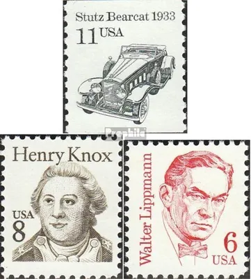 Produktbild von Briefmarken USA 1985 Mi 1756,1760,1766 (kompl.Ausg.) postfrisch Fahrzeuge