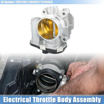 Image de Corps de papillon électronique n°12631186/12694871 pour moteur pour Chevrolet Malibu 2008 2009 2010 2012 en aluminium