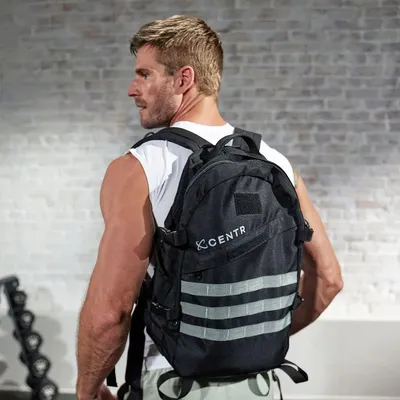 Produktbild von Centr Rucksack Gewichtsweste 22,7 kg Schwarz