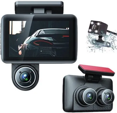 Produktbild von 4-Zoll-HD-Nachtaufnahmecamera mit Dreiwegs-Lens und Fahrzeugmontage