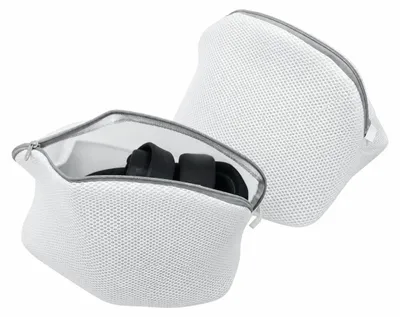 2 Schuhwaschbeutel 42x24x24 cm Netz Reißverschluss