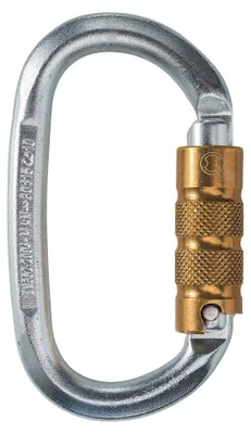 Produktbild von H-051 Karabiner OVALSTEEL TRI Stahl