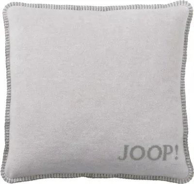 Produktbild von JOOP! Kissen mit Füllung Uni Doubleface Farbe Silber-Jade Größe 50x50cm