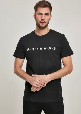 Produktbild von Merchcode T-Shirt Friends Logo Tee Black-XL
