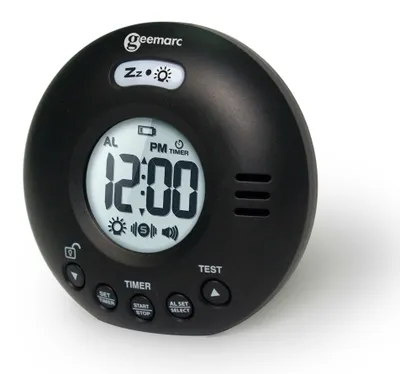 Produktbild von GEEMARC JWNS-VOYAGERV2_BLK_I Elektronische Wecker Schwarz