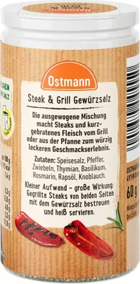 Produktbild von Steak & Grill Gewürzsalz