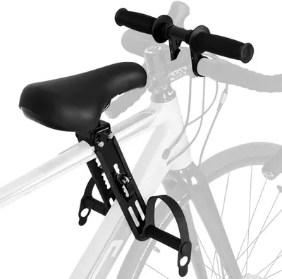 Productafbeelding van Kinderfietszitje - Voorzitje Fiets - Fietsen met kinderen - Stuurbevestiging - 2-6 jaar - Zwart