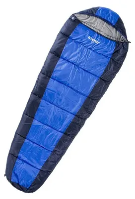 Productafbeelding van Hi-Tec - Slaapzak "Sedak" IG4061 (één maat) (Prinsessenblauw/Kleurenblauw/Haaienhuid)