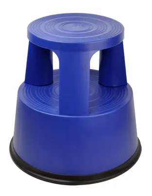 Obrázok produktu pre DESQ 60060.06 Stolička na kolieskach - výška 42 cm - max. 150 kg - modrá