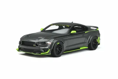 Produktbild von Ford RTR Mustang Spec 5 2021 grau Modellauto 1:18 GT Spirit