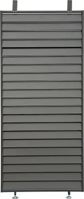 Image de Store pour pergola bioclimatique en acier galvanisé « Clifford » - 92 x 4 x 208 cm - Gris