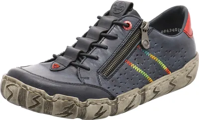 Produktbild von Rieker Schnürhalbschuhe in blau, Gr. 36