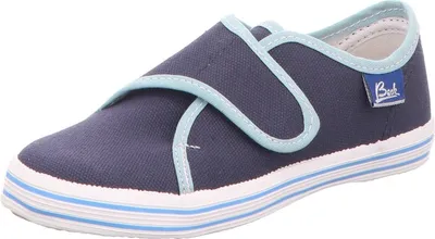 Produktbild von Beck Kinder-Leinenslipper Blau, Farbe:blau, EU Größe:35