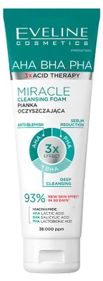 Produktbild von Eveline Cosmetics 3 X Acid Therapy – reinigendes, feuchtigkeitsspendendes Mizellenwasser