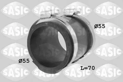 Produktbild von SASIC 3350011 Turbo Ladeluftschlauch passend für PEUGEOT 206 Schrägheck (2A/C) 307 (3A/C) 307 SW (3H) für CITROËN Berlingo / Berlingo First