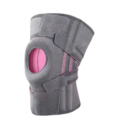 Produktbild von Kniebandage 1 Stück, Kompressionsknie mit Silikonriemen, Sportbandage für Wade & unteren Rücken, Einheitsgröße, Damen & Herren