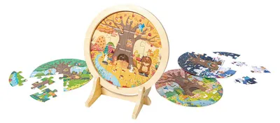 Produktbild von Hape 4 Jahreszeiten Puzzle    One Size