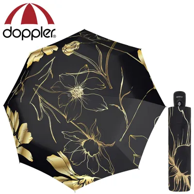 Produktbild von doppler Regenschirm Taschenschirm Fiber Magic Auf Zu Automatik Fiore Satin