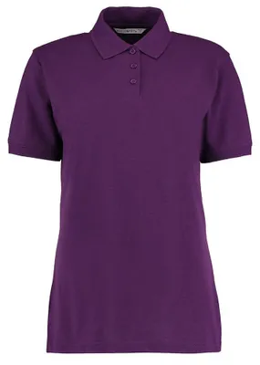 Produktbild von Kustom Kit - "Klassic" Poloshirt für Damen, Superwäsche 60°C, Klassisch LT6125 (40 DE) (Dunkel-Lila)