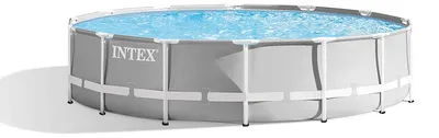 Produktbild von INTEX 26720GN PrismFramePool-Set inkl.Pumpe, Leiter und Planen 427x107cm
