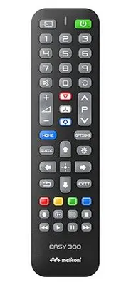 Produktbild von Meliconi 808058, TV, IR Wireless, Drucktasten, Schwarz