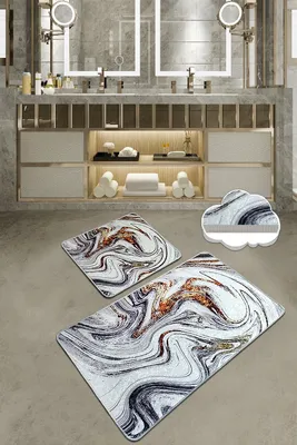 Image de Mijolnir, Blur- CHL4532, Coloured, Tapis de bain, 700 gr/m², 100% tissu velours