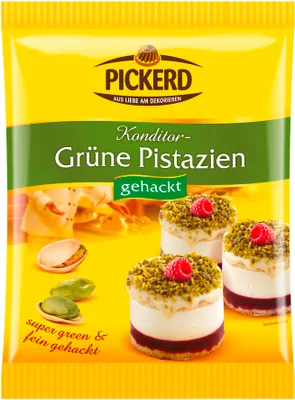 Zdjęcie produktu dla Pickerd posiekane zielone pistacje