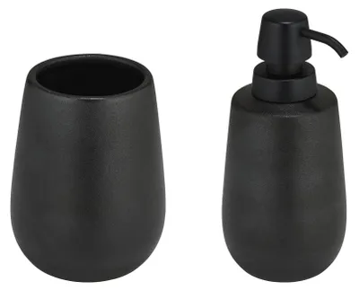 Produktbild von WENKO Bad-Accessoire Set Mod. Nerno, 2-teilig, aus hochwertiger Keramik