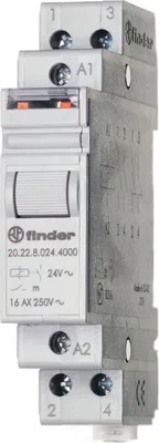 Produktbild von Finder Stromstoßschal.f.DIN-Schie 20.22.8.230.4000 202282304000