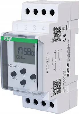 Immagine prodotto di F&F | Interruttore Settimanale Programmabile - PCZ-521.4 - 1 Canale - NFC - Controllo Automatico