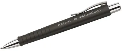 Produktbild von Kugelschreiber Poly Ball XB schwarz Packung mit 10 Stück