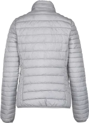 Produktbild von Kariban Damen Steppjacke Stepp Jacke Übergangsjacke Winterjacke, Größe:XL, Farbe:Marl Silver