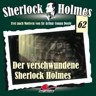 Produktbild von Sherlock Holmes - Der verschwundene Sherlock Holmes, 1 Audio-CD