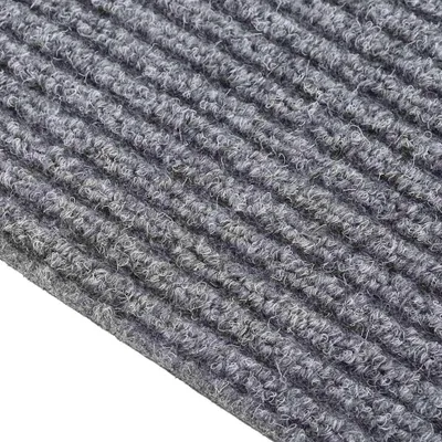 Produktbild von vidaXL Schmutzfangläufer Grau 100x400 cm